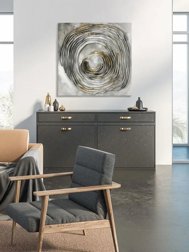 Panneaux séparateurs - 'Zafiro' - Œuvre originale - 100x100cm. - PERSPECTIVA 10