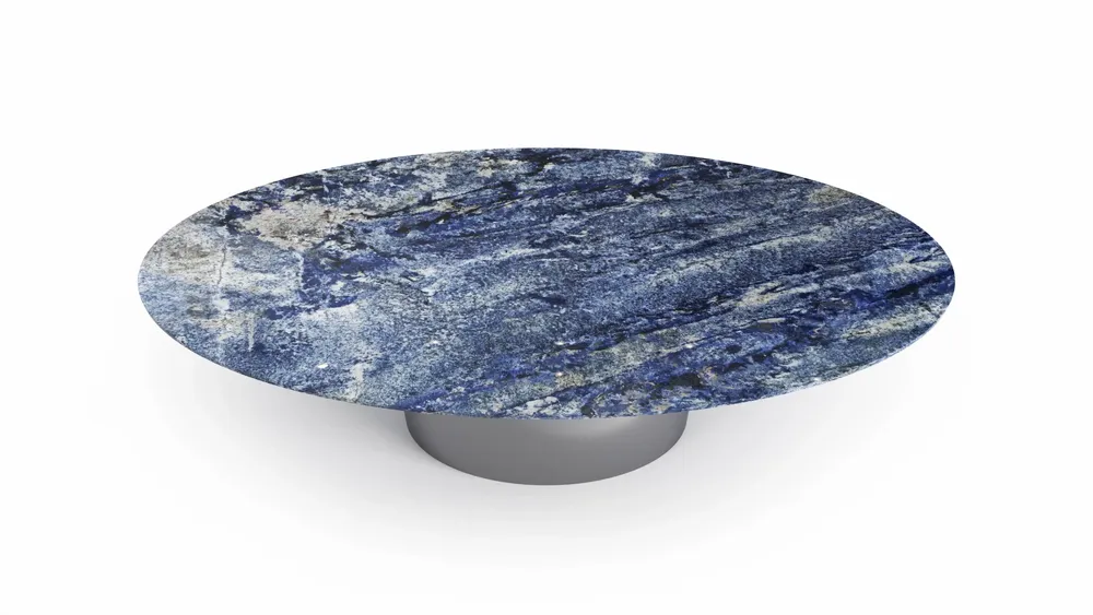 Dining Tables - Valleyra - Dining Tables - Blue Bahia Granite - 180X100X75 cm - STONE VALLEY