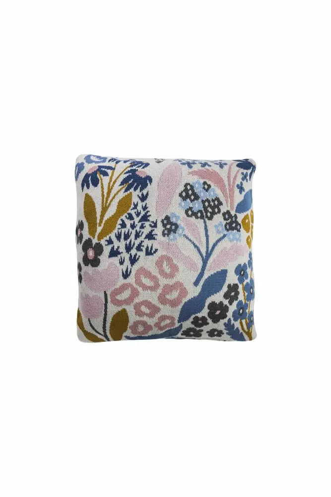 Couettes et oreillers  - Taie d'oreiller et couverture tricotée TIGRANA & LILAE FLEUR - TRANQUILLO