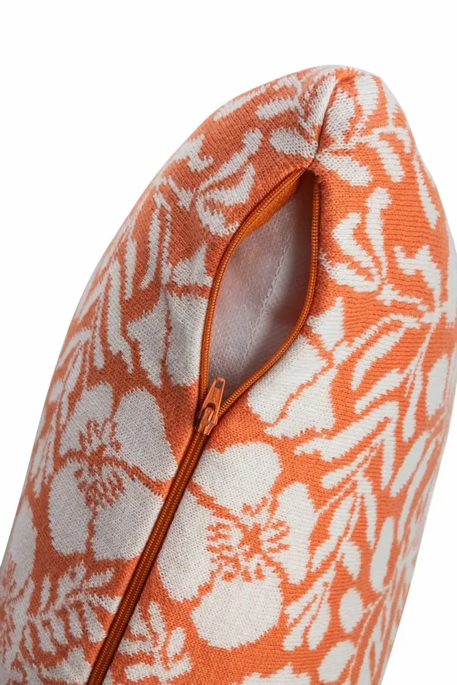 Couettes et oreillers  - Taie d'oreiller et couverture tricotée TIGRANA & LILAE FLEUR - TRANQUILLO