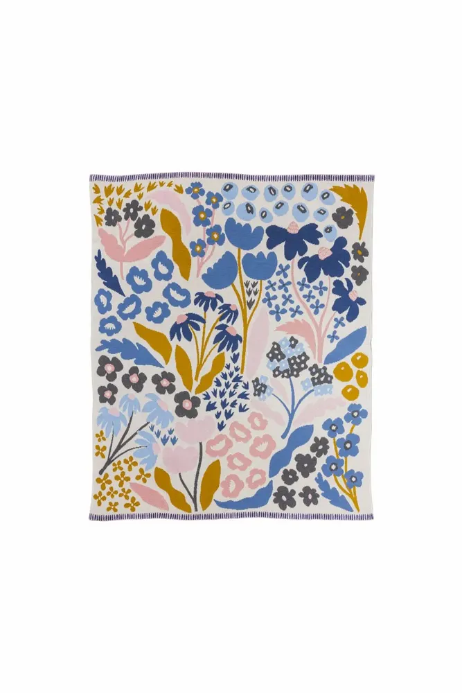 Couettes et oreillers  - Taie d'oreiller et couverture tricotée TIGRANA & LILAE FLEUR - TRANQUILLO