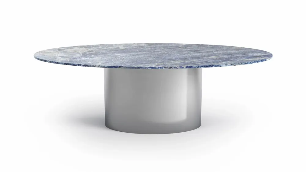 Dining Tables - Valleyra - Dining Tables - Blue Bahia Granite - 200X100X75 cm - STONE VALLEY