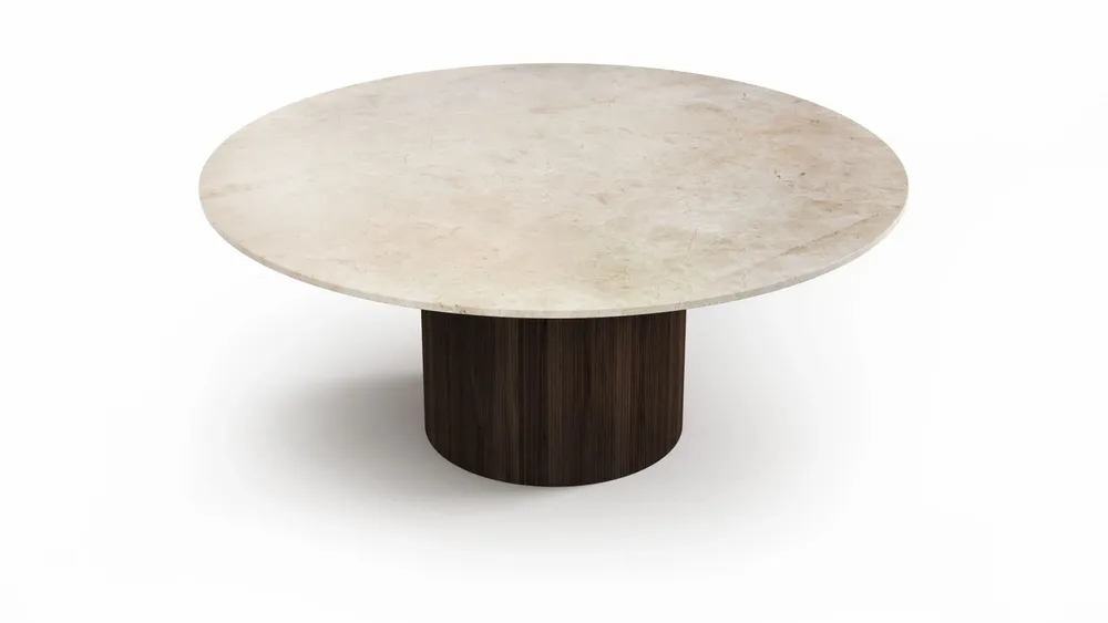 Dining Tables - Ocel - Dining Tables - Crema Marble - 180X180X75 cm - STONE VALLEY