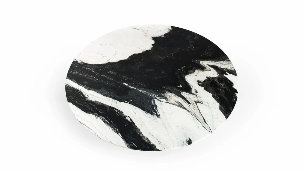 Dining Tables - Ocel - Dining Tables - Panda Marble - 180X180X75 cm - STONE VALLEY