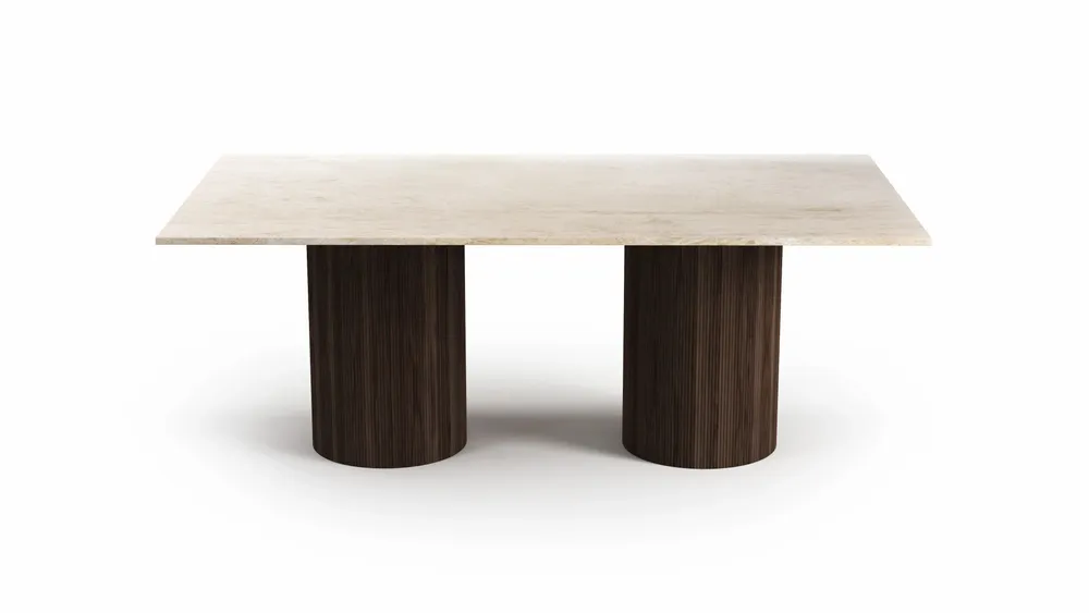 Dining Tables - Jaspura - Dining Tables - Crema Marble - 180X90X75 cm - STONE VALLEY