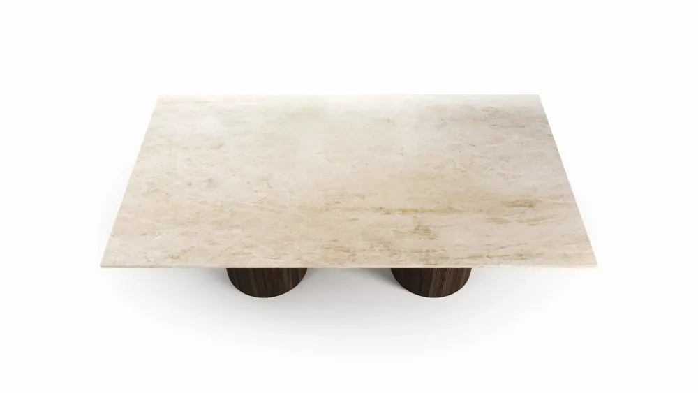 Dining Tables - Jaspura - Dining Tables - Crema Marble - 180X90X75 cm - STONE VALLEY