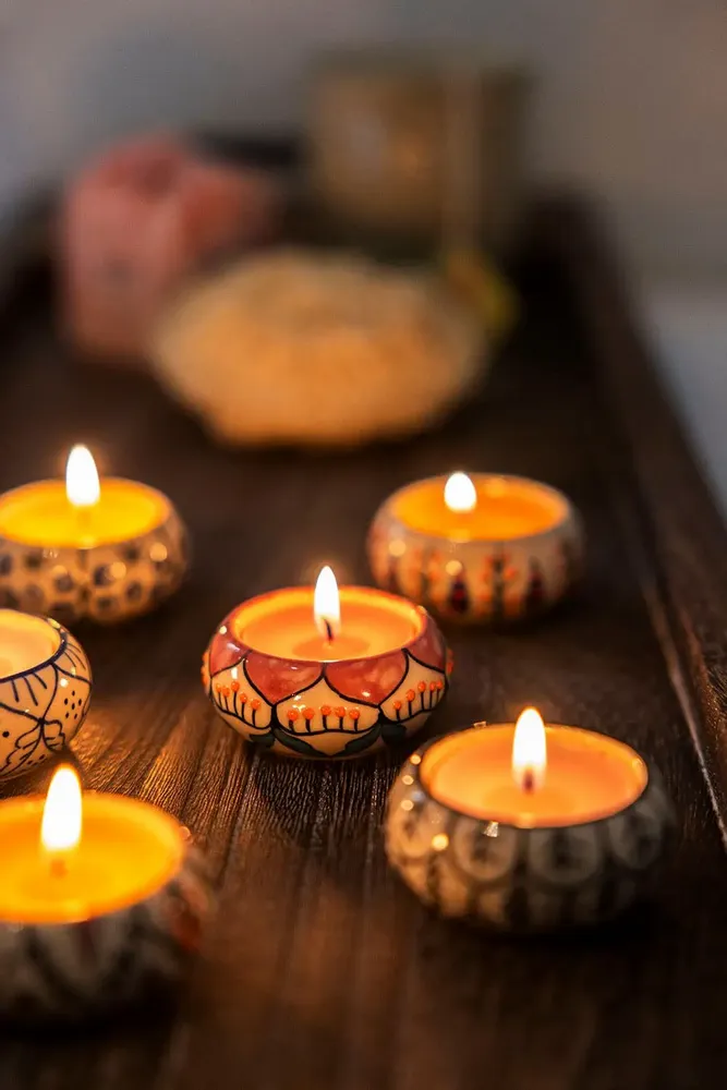 Candlesticks and candle holders - Tea light holder TALA GLOW - TRANQUILLO