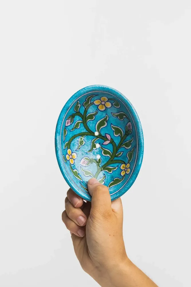 Soaps - Soap dish BLUE POTTERY - TRANQUILLO