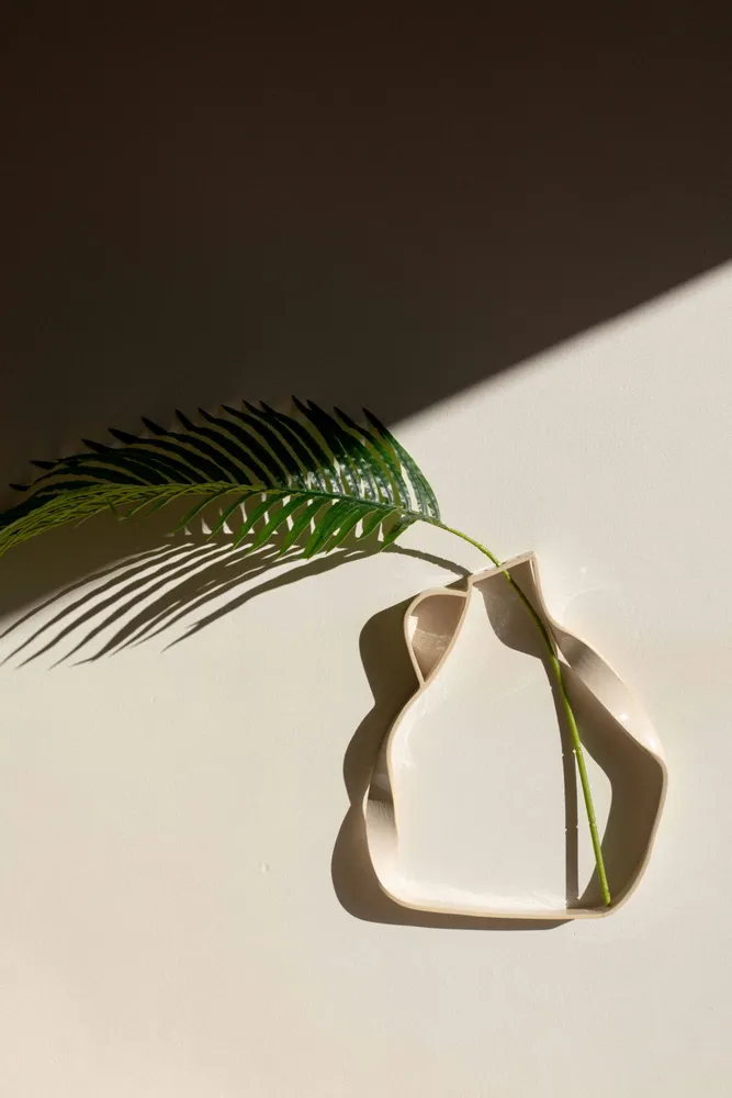 Ceramic - \" Vases without water\” - sculppural shape - CAROLINE CUTAIA