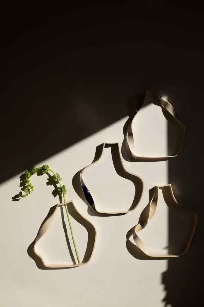 Ceramic - \" Vases without water\” - sculppural shape - CAROLINE CUTAIA