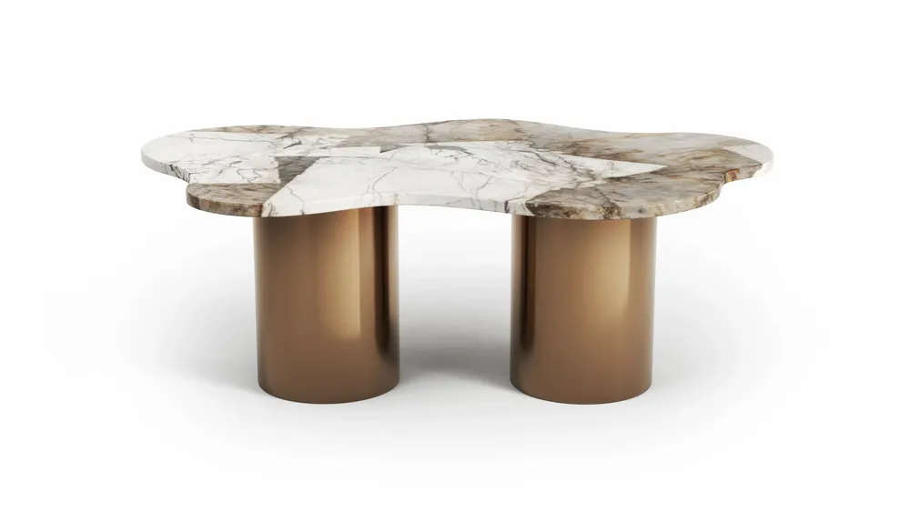 Coffee tables - Nunoca - Coffee tables - Quartzite Patagonia - 110X70X40 cm - STONE VALLEY