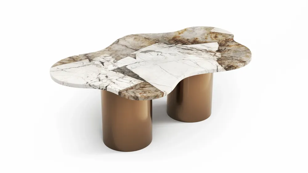 Coffee tables - Nunoca - Coffee tables - Quartzite Patagonia - 130X80X40 cm - STONE VALLEY