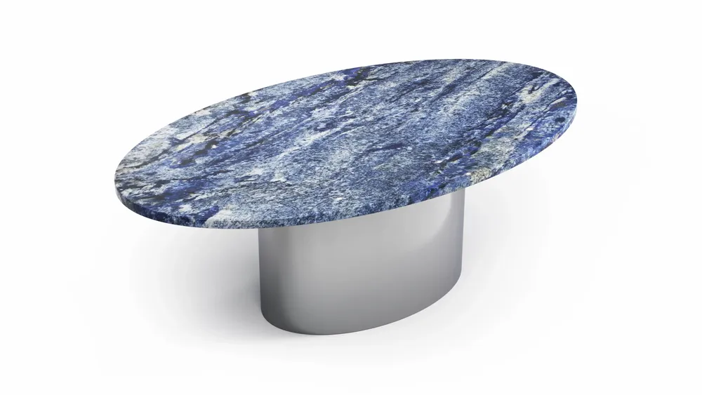 Coffee tables - Valleyra - Coffee tables - Granit Blue Bahia - 120X70X40 cm - STONE VALLEY