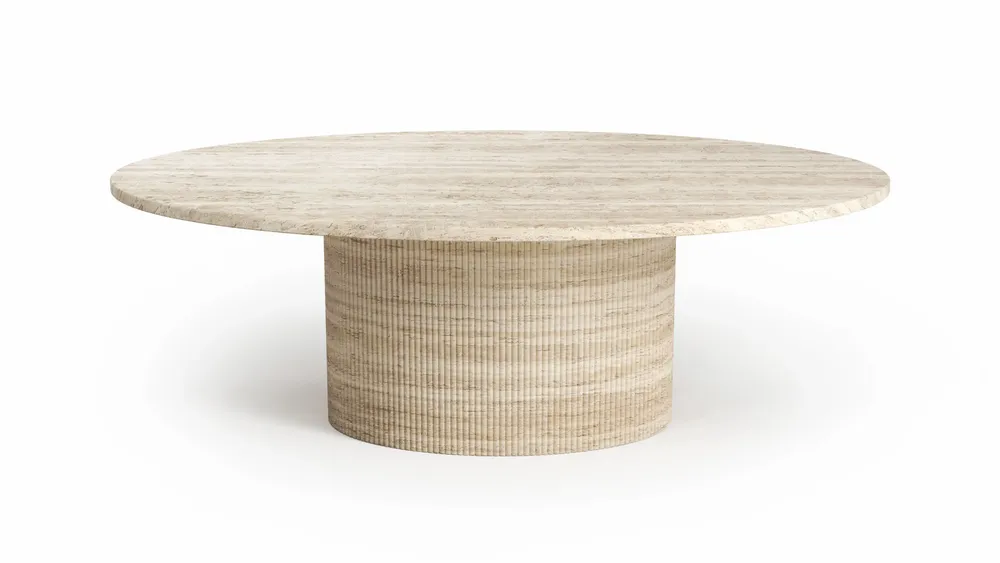 Coffee tables - Valleyra - Coffee Tables - Classic Travertine - 140X80X40 cm - STONE VALLEY