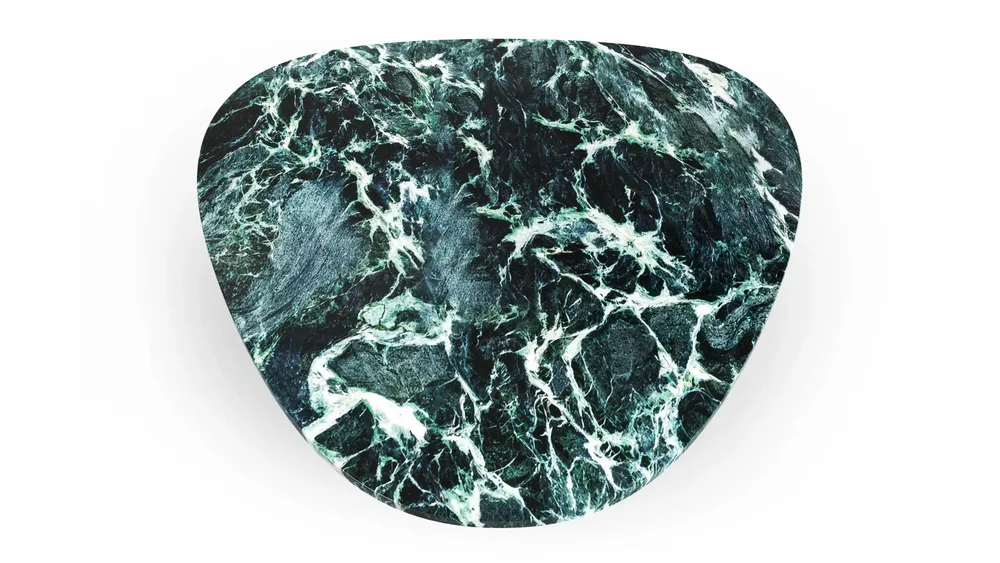 Tables basses - Rivage - Tables basses - Marbre Verde Alpi - 80X80X40 cm - STONE VALLEY