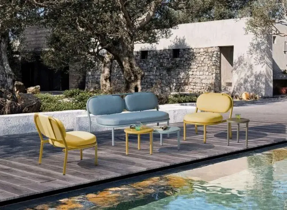 Chaises de jardin - Siège bas vert - EZEÏS