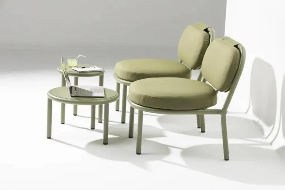 Chaises de jardin - Siège bas vert - EZEÏS