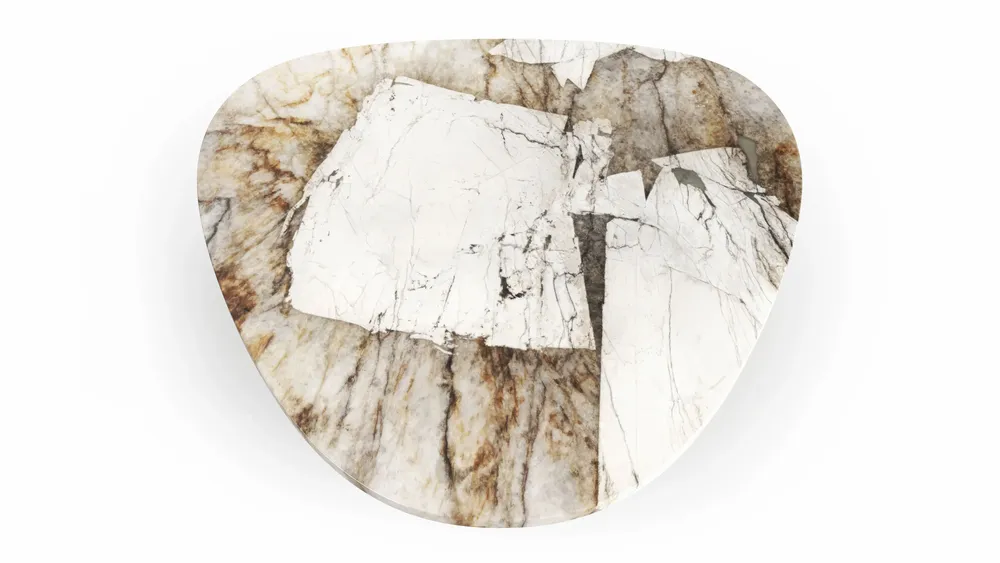 Coffee tables - Rivage - Coffee Tables - Patagonia Quartzite - 100X100X40 cm - STONE VALLEY