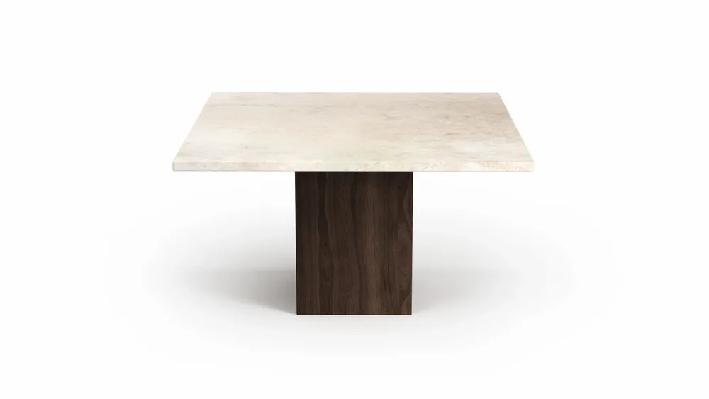 Tables basses - Carrera - Tables basses - Marbre Crema - 70X70X40 cm - STONE VALLEY