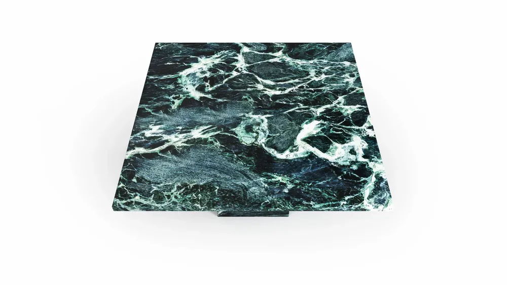 Coffee tables - Carrera - Coffee Tables - Verde Alpi Marble - 70X70X40 cm - STONE VALLEY