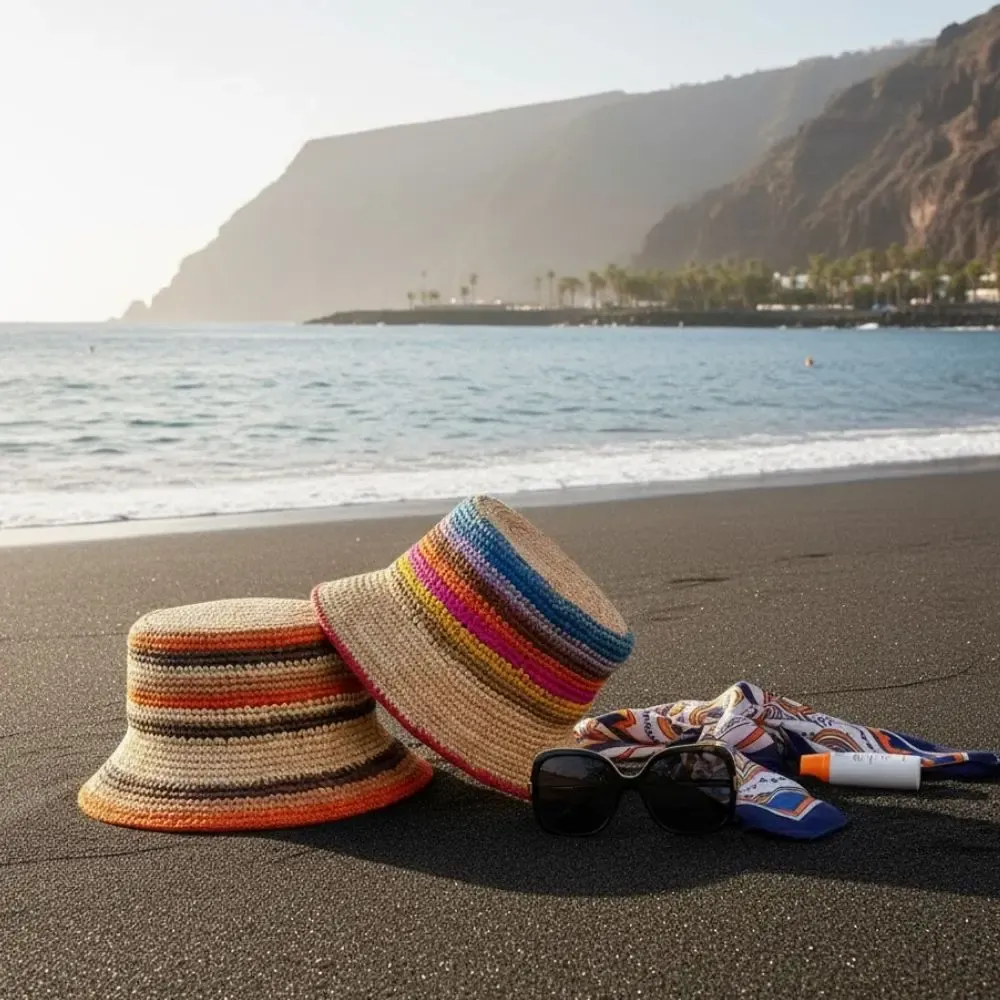 Hats - BOB RAFFIA stripes - TRAVAUX EN COURS...