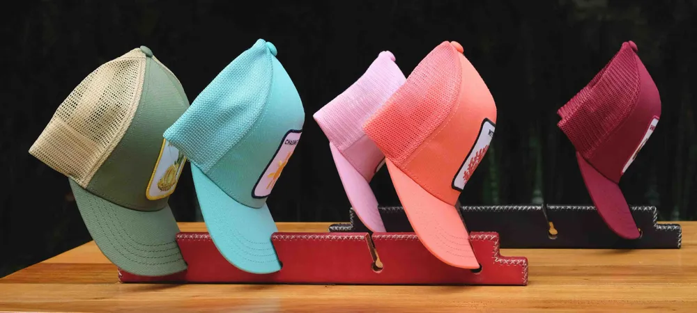 Autres objets connectés  - Porte-casquette en cuir - SOL & LUNA