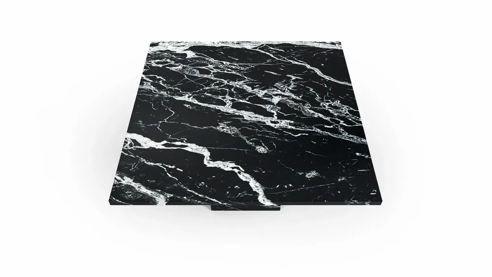Coffee tables - Carrera - Coffee Tables - Nero Maquina Marble - 90X90X40 cm - STONE VALLEY