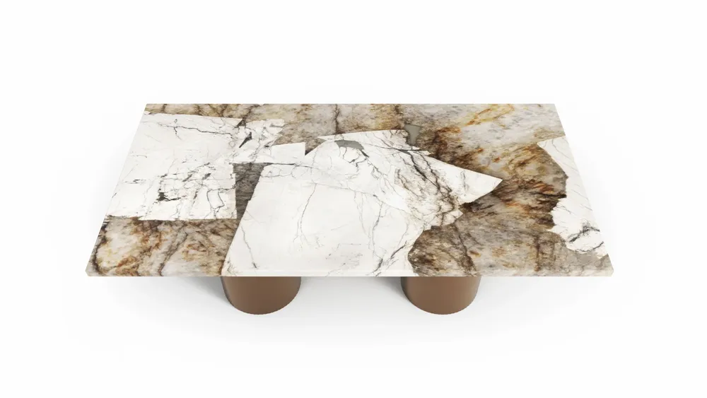 Tables basses - Jaspura - Tables basses - Quartzite Patagonia - 100X50X40 cm - STONE VALLEY