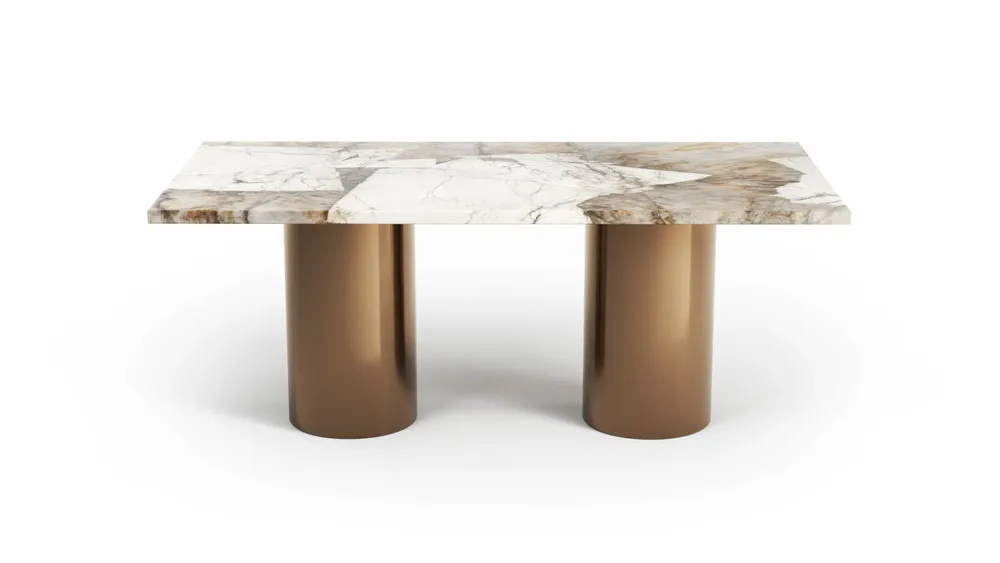 Coffee tables - Jaspura - Coffee tables - Quartzite Patagonia - 120X60X40 cm - STONE VALLEY