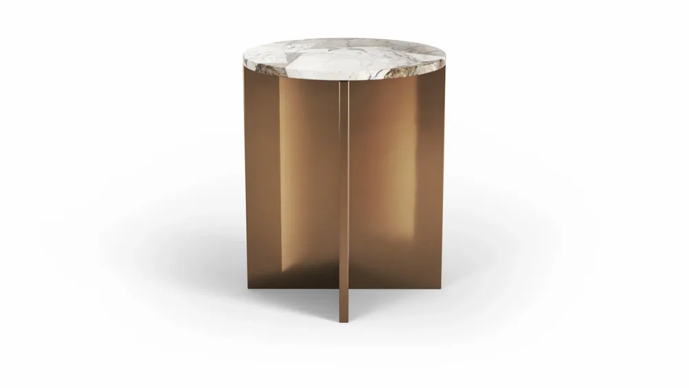 Autres tables  - Ocel - Autres tables - Quartzite Patagonia - 45X45X55 cm - STONE VALLEY