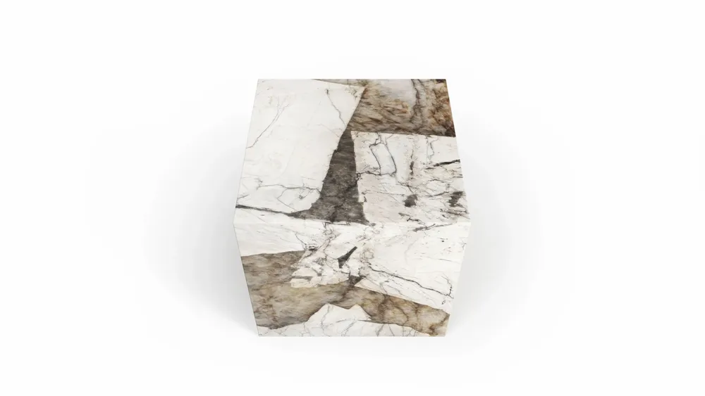 Lawn tables - Gema - Other tables - Patagonia Quartzite - 45X45X43 cm - STONE VALLEY