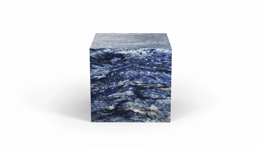 Lawn tables - Gema - Other tables - Granit Blue Bahia - 45X45X43 cm - STONE VALLEY