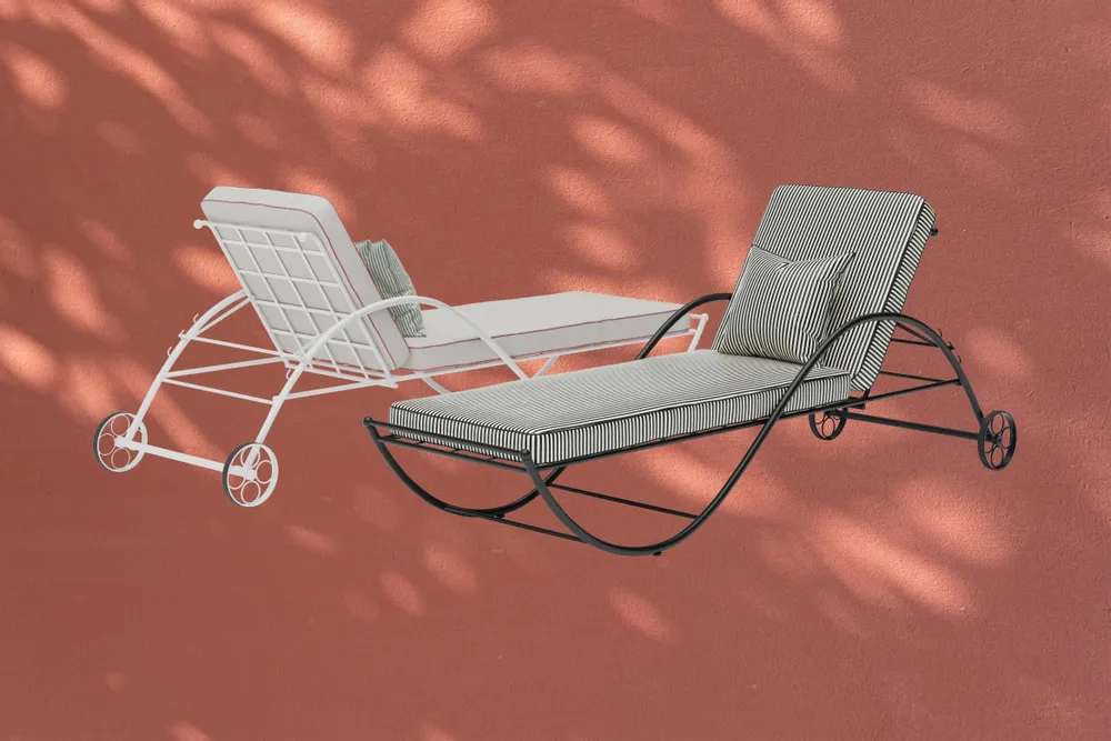 Deck chairs - Sun Lounger • Mimosa - COURANT SAUVAGE