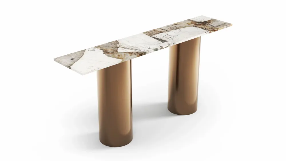 Consoles - Ombrure - Table console - Quartzite Patagonia - 180X40X85 cm - STONE VALLEY