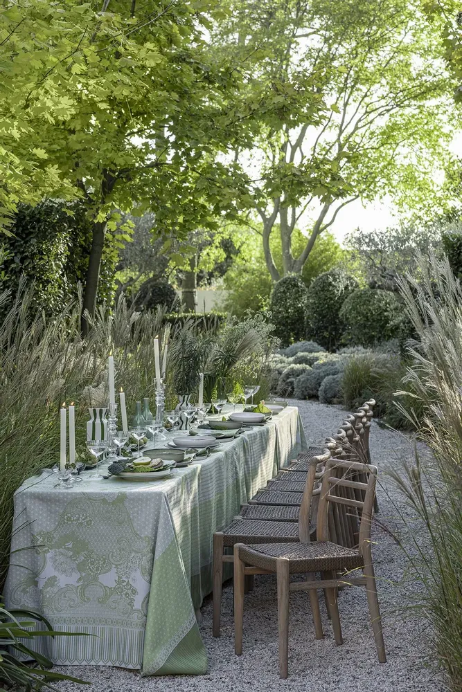 Table linen - Promenade Impériale - LE JACQUARD FRANCAIS
