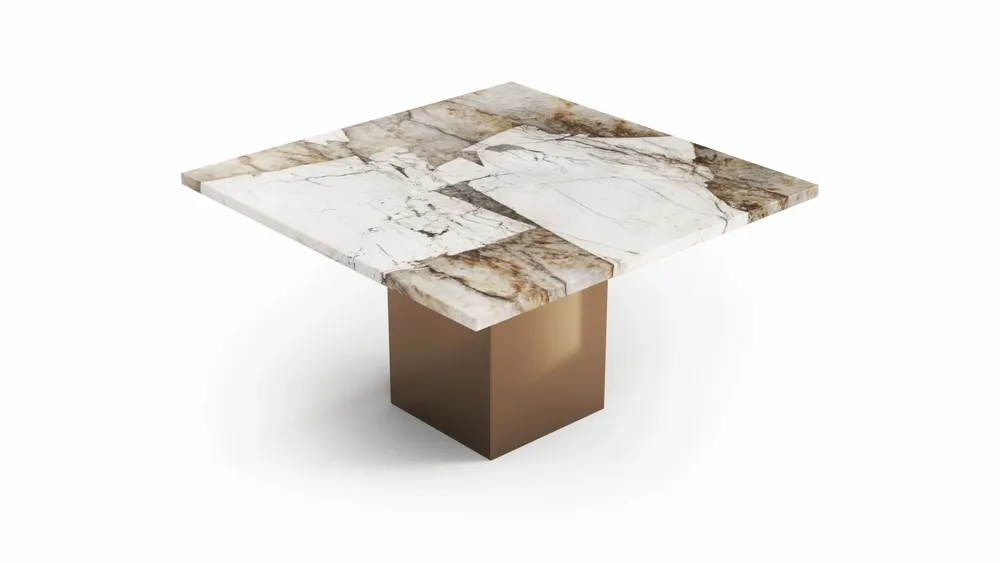 Coffee tables - Carrera - Coffee tables - Quartzite Patagonia - 70X70X40 cm - STONE VALLEY