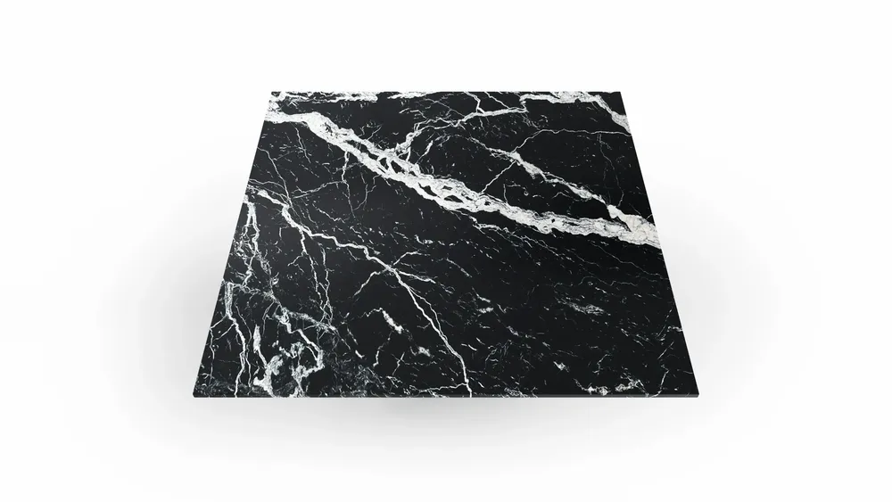 Dining Tables - Carrera - Dining Tables - Nero Maquina Marble - 120X120X75 cm - STONE VALLEY
