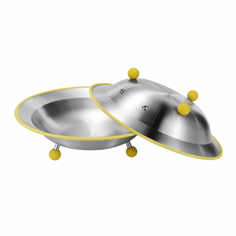 Assiettes au quotidien - TATA — Ensemble de plaques en acier inoxydable - PALFORM