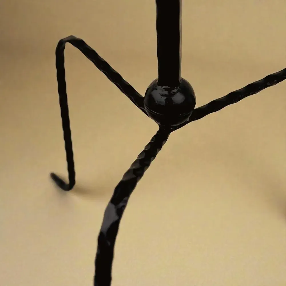 Coffee tables - Tressé Wrought Iron Side Table - LO-FI HOUSE