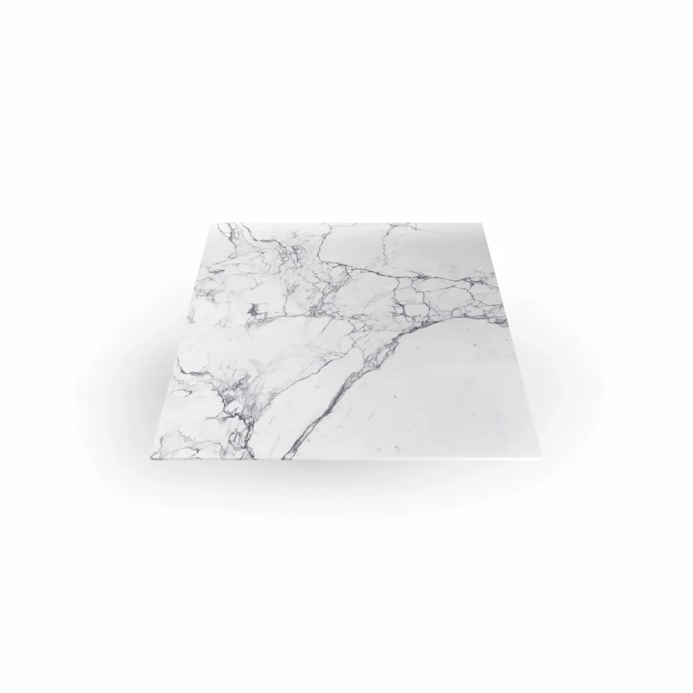 Dining Tables - Carrera - Dining Tables - Statuario Michelangelo Carrara Marble - 120X120X75 cm - STONE VALLEY