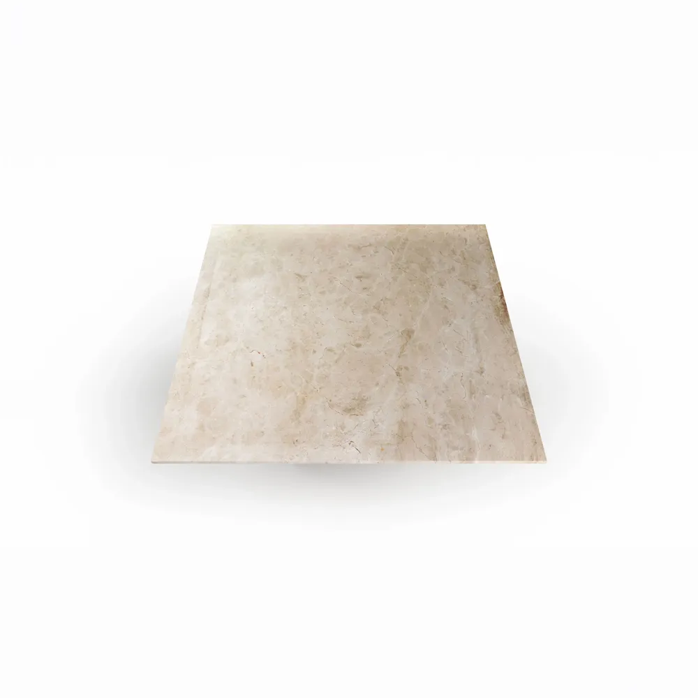 Tables Salle à Manger - Carrera - Tables à manger - Marbre Calacatta Oro - 150X150X75 cm - STONE VALLEY