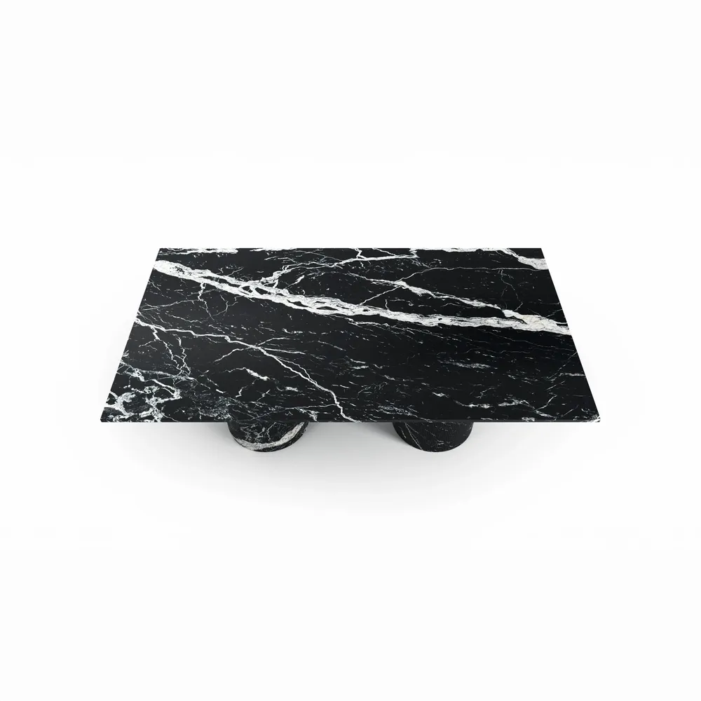 Dining Tables - Jaspura - Dining Tables - Nero Maquina Marble - 180X90X75 cm - STONE VALLEY