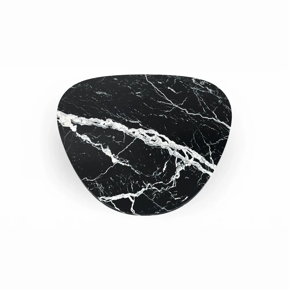 Coffee tables - Rivage - Coffee Tables - Nero Maquina Marble - 80X80X40 cm - STONE VALLEY