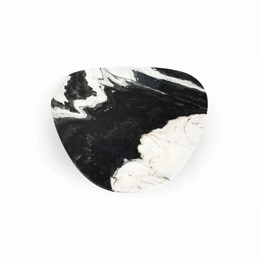 Lawn tables - Rivage - Coffee Tables - Panda Marble - 100X100X40 cm - STONE VALLEY