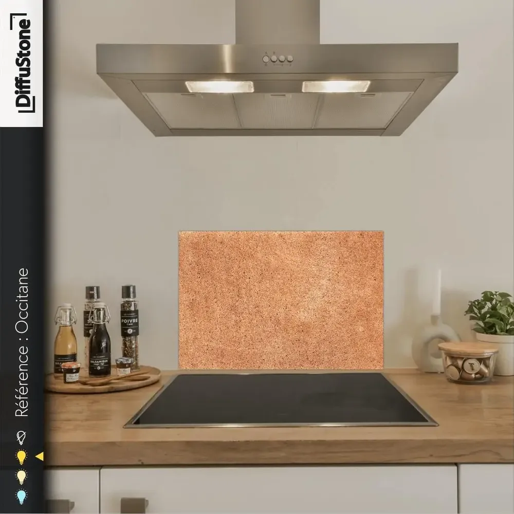 Kitchen splash backs - Bright stone credenza - DIFFUSTONE