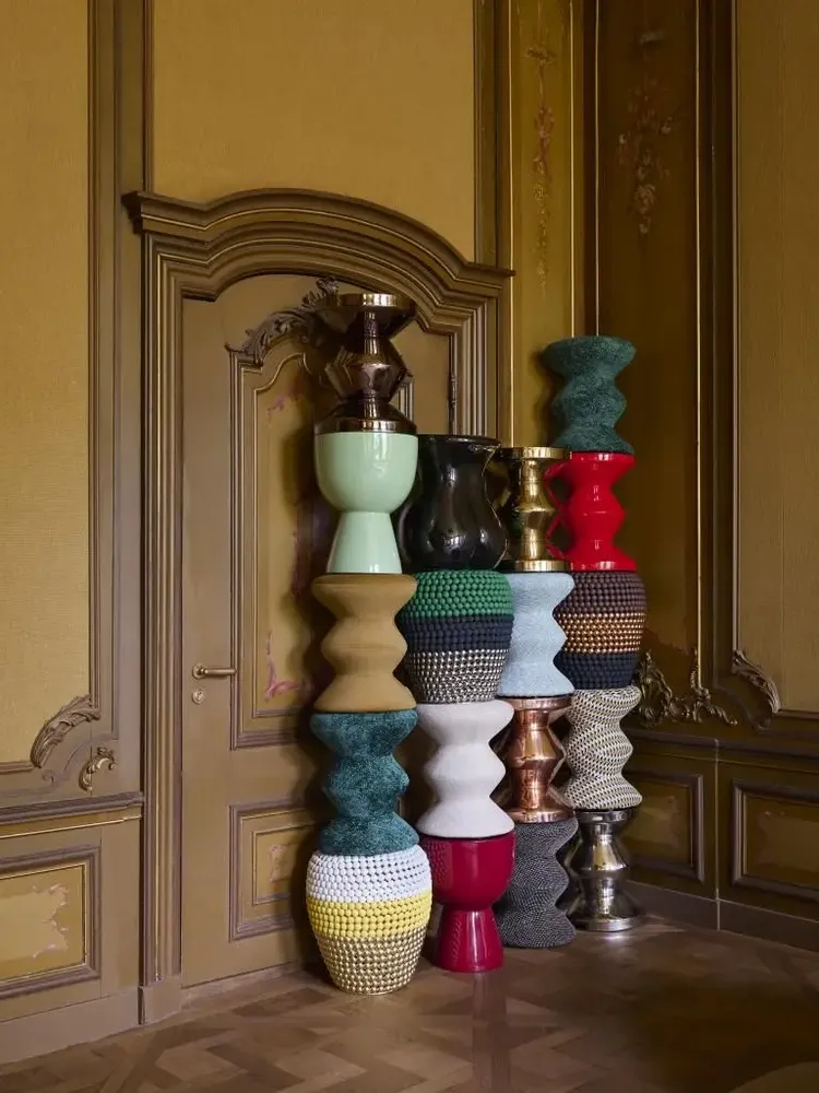 Tabourets - Tabouret Zig Zag - POLSPOTTEN