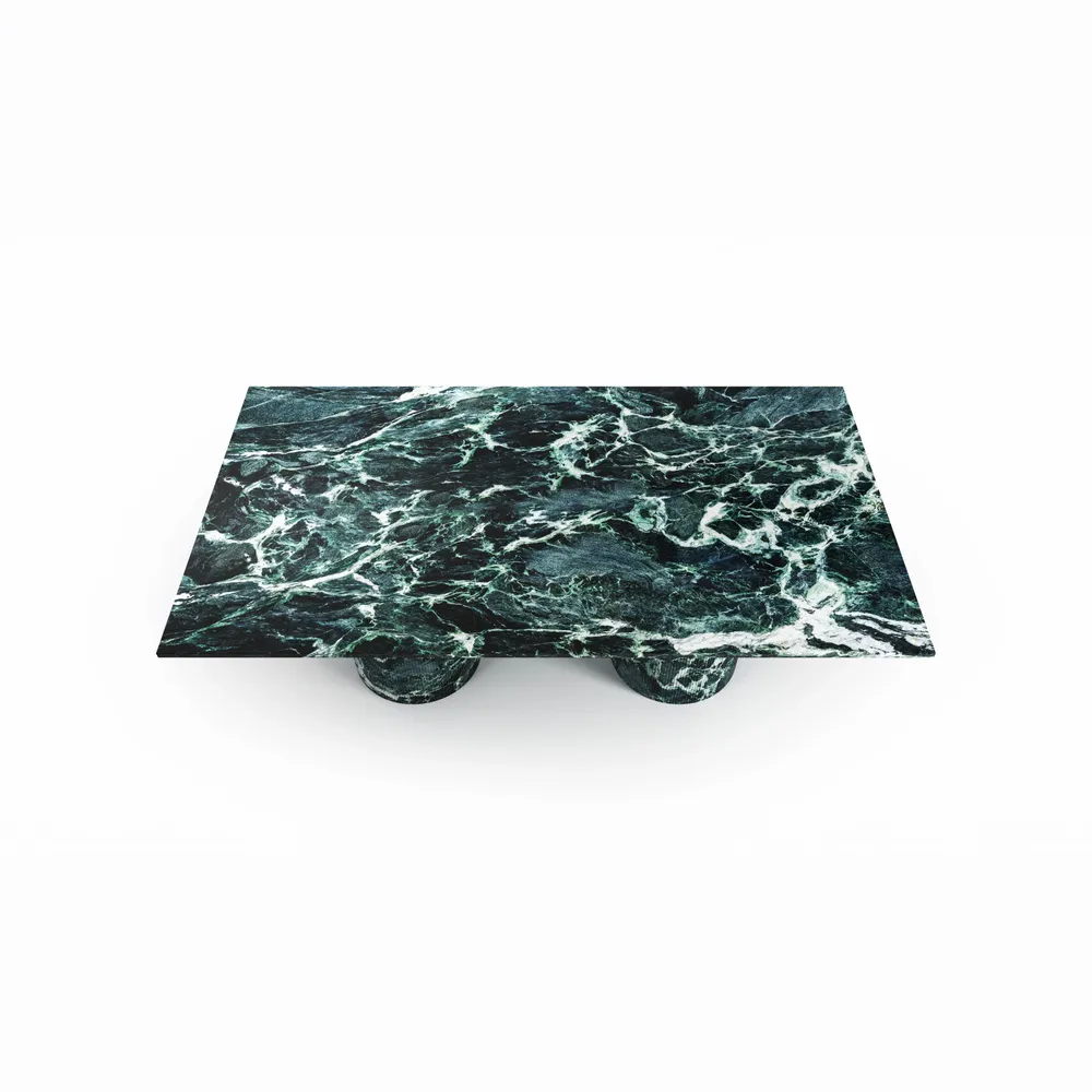 Dining Tables - Jaspura - Dining Tables - Verde Alpi Marble - 180X90X75 cm - STONE VALLEY
