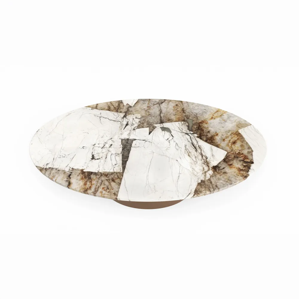 Tables basses - Valleyra - Tables basses - Quartzite Patagonia - 120X70X40 cm - STONE VALLEY