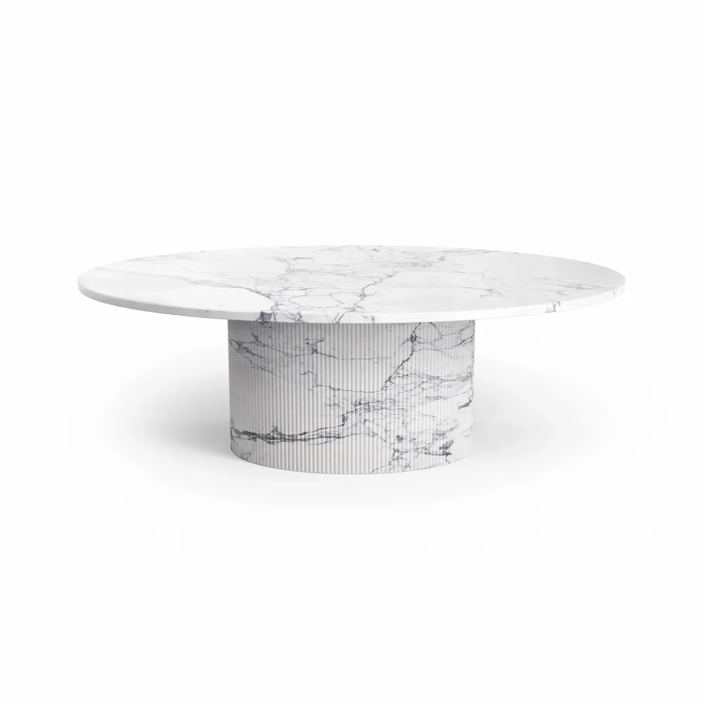 Coffee tables - Valleyra - Coffee tables - Statuario Michelangelo Carrara marble - 120X70X40 cm - STONE VALLEY