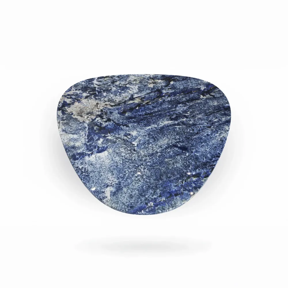 Tables basses - Rivage - Tables basses - Granit Blue Bahia - 80X80X40 cm - STONE VALLEY